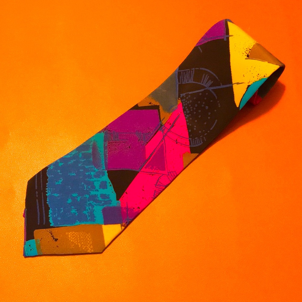 Jeffrey Scott silk tie